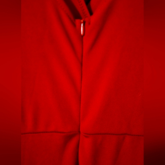 BODYCON Maxi High Slit Long Red Formal Evening Cocktail Party Prom Dress- XL - Picture 6 of 7